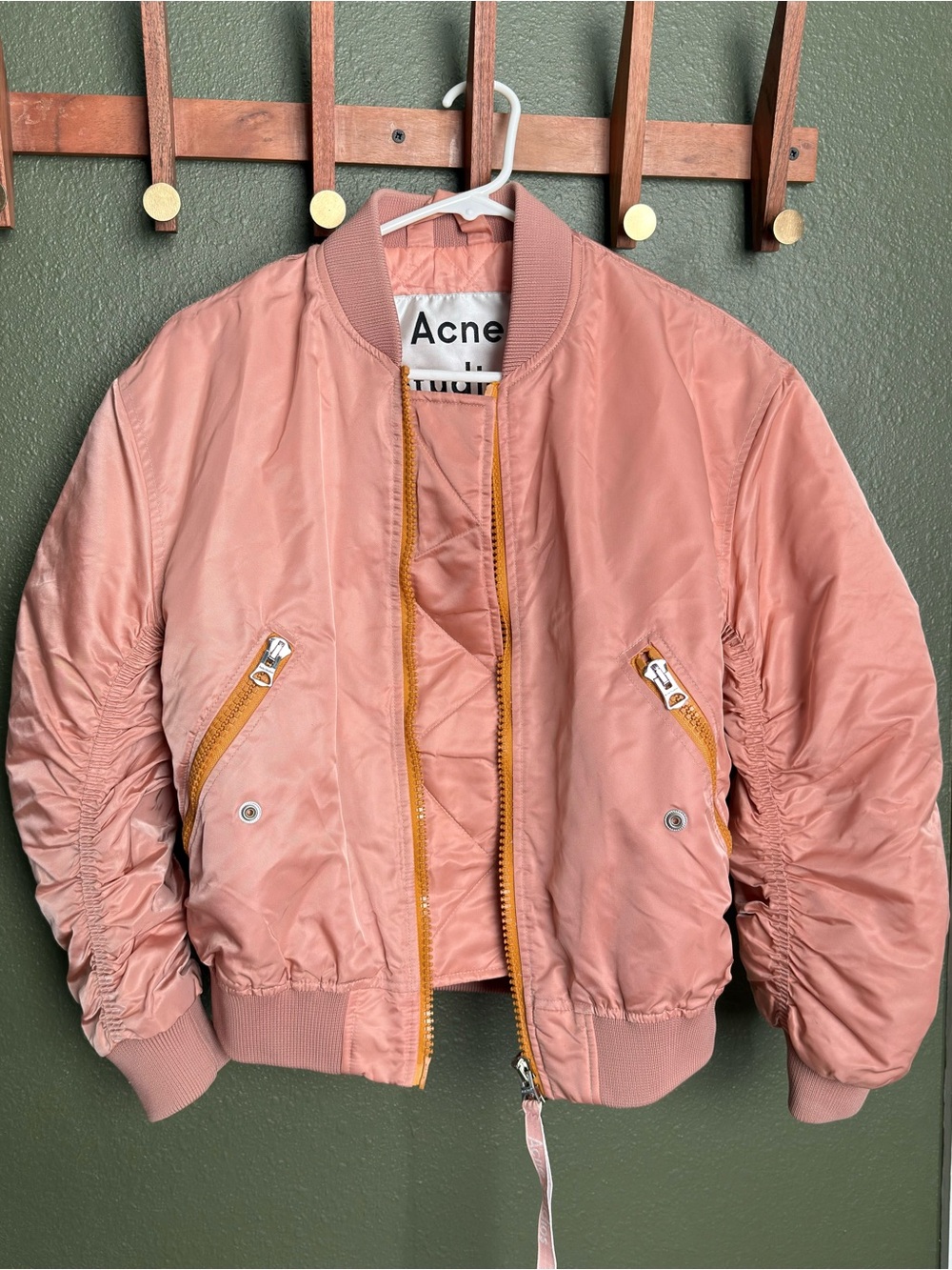 Acne Studios Clea Bomber Jacket - Picture 3 of 8
